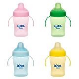 Wee Baby Colorful Akıtmaz Kulplu Bardak Mavi 240 ml 775