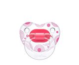 Wee Baby 0-6 Ay Şeffaf Desenli Damaklı Emzik 837