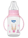 Wee Baby Klasik Kulplu PP Biberon 150 ml - PEMBE