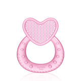 Wee Baby Kalpli Silikon Diş Kaşıyıcı - PEMBE