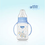 Wee Baby Klasik Kulplu PP Biberon 150 ml - MAVİ