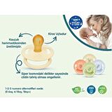 Wee Baby Pure Kauçuk Uçlu Emzik No:2 - Mavi
