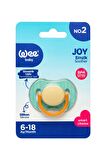 Wee Baby Joy Simetrik Uçlu Emzik No:2 - Yeşil