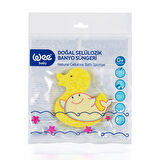 Wee Baby Doğal Selülozik Banyo Süngeri - SARI