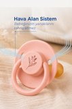Wee Baby Pure Yuvarlak Uçlu Kauçuk Emzik 18+ Ay Somon