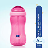 Wee Baby Pipetli Bardak 350 ml - PEMBE