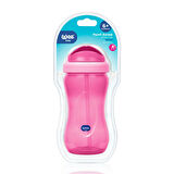 Wee Baby Pipetli Bardak 350 ml - PEMBE