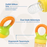 Meyve Süzgeci Turuncu    (Diş Kaşıyıcılı eklenebilir)