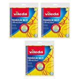Vileda 3'lü Mikrofiber Temizlik Bezi x 3 Paket