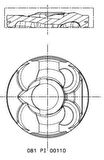 Bmw Piston Segman (0,50 Farklı) Bmw N13 B16 A F20 F30 F80 Mini N18 B16 A R55 R56 R58 R59 R60 Peugeot 5fw - Mahle 081pi00110002