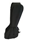 profesyonel su geçirmez 10 mm PEDLİ Soft Case AKUSTIK Gitar Kılıfı - Siyah