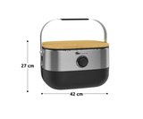 Aygaz Portatif Mini Barbekü - Metalik
