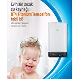 Demirdöküm DT4 Titanium Kazan 1800 W 65 lt Tezgah Üstü Termosifon
