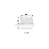 Volvo On Fren Balatası Volvo 240 - Braxıs Aa0365