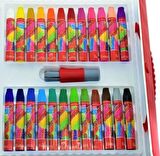 Faber-Castell Plastik Çantalı Tutuculu Pastel Boya 24 Renk