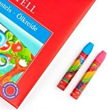 Faber-Castell Plastik Çantalı Tutuculu Pastel Boya 24 Renk