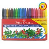 Faber Castell Keçeli Kalem 20’li Poşet