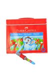 Pastel Boya 24 Renk Plastik Çantalı Faber Castel 24 Renk Pastel Boya Çantalı Plastik