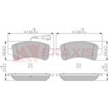 Fiat Fren Balatası Arka Fisli Ducato 14> / Boxer 14> / Jumper 14> - Braxıs Aa0614