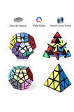 Speed Pyraminx Megaminx 2'li Zeka Küpü Rubik Küp Set