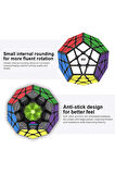 Speed Pyraminx Megaminx 2'li Zeka Küpü Rubik Küp Set