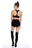 Yoga Şort Siyah Wei