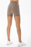 Push Up Kısa Şort Toprak