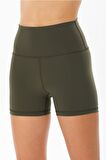 Push Up Kısa Şort Haki