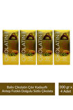 Balin Çikolatin Çıtır Kadayıflı Antep Fıstıklı Dolgulu Sütlü Çikolata 300 gr x 4 Adet