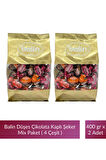 Balin Düşes Çikolata Kaplı Mix Şeker ( 4 Çeşit ) 400 gr x 2 Adet