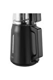 Bkk 2221 C 1650 Watt Siyah Cam Demlikli Çay Makinesi