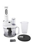 Grundig Beyaz Bl 4781 Rendeli 700 Watt El Blender Seti
