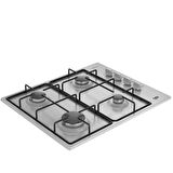 BOML D 6111 EI Gazlı Inoks Metal Tablalı Ocak
