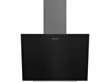 GRUNDIG GDSP 2474 BB Yatay Cam Duvar Tipi Davlumbaz Siyah