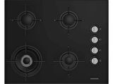 GRUNDIG GIGL 622410 Woklu Ankastre Cam Ocak Siyah
