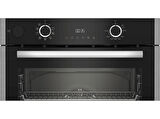 GRUNDIG GEBD 12302 B Buhar Destekli Fırın Siyah