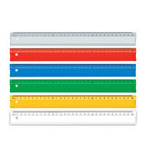 Ark Renkli Plastik Cetvel 30 cm Kod:005