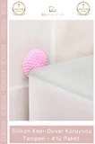 #Stoper Darbe Emici Silikon Duvar Koruma Kapı Kolu Kendinden Yapışkanlı Koruyucu Tampon 4'lü Paket