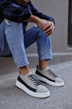Pabucmarketi Erkek Sneakers Ayakkabı Taş