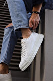 Pabucmarketi Erkek Sneakers Ayakkabı Beyaz