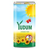 Yudum Rafine Organik Ayçiçek Yağı 5 lt Teneke