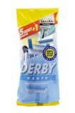Derby Derby 6'lı 3 Bıçaklı Tüm Cilt Tipleri İçin Kullan At Tıraş Bıçağı