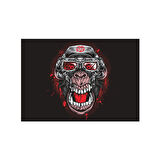 Crazy Monkey Gaming Oyuncu Mouse Pad