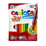 Lino A5 16 Sayfa Boya&Sil Aktivite Kitabı- Deniz Canlıları ve Carioca Joy Yıkanabilir Keçeli Kalem 12 Renk