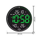 Enarose 3D LED Dijital Duvar Saati AWC25860-1
