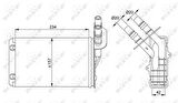 Renault Kalorıfer Radyatörü - Kalorıfer Radyatörü - Nrf 53382