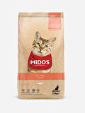 Midos Somonlu ve Pirinçli (Hassas Irklar) Yetişkin Kedi Maması 15 Kg