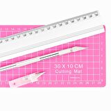 Südor 30x10 Kesim Seti Pembe BS46-P