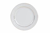 Porland Hazan Altın Yaldız Düz Tabak 20cm Tekli 04POR031036