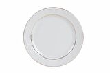 Porland Hazan Altın Yaldız Düz Tabak 20cm Tekli 04POR031036